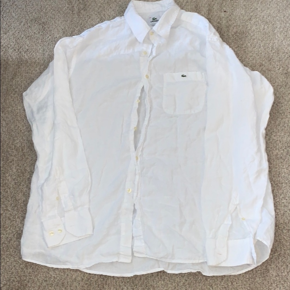 Button Down Lacoste Shirt